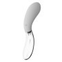 Vibratore vaginale anale in silicone e vetro Curve LED Vibrator