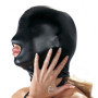 Maschera integrale bondage bocca aperta sexy mask fetish occhi coperti sadomaso