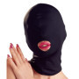 Maschera bondage nera accessorio fetish sadomaso bdsm uomo donna giochi erotici