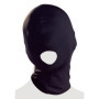 Maschera bondage nera accessorio fetish sadomaso bdsm uomo donna giochi erotici