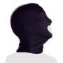 Maschera bondage nera accessorio fetish sadomaso bdsm uomo donna giochi erotici