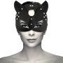 Maschera gatto fetish sexy mask cat woman per giochi sadomaso