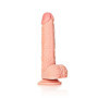 Fallo realistico dildo grande vaginale anale pene finto con ventosa e testicoli