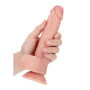 Fallo realistico dildo grande vaginale anale pene finto con ventosa e testicoli