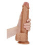 Dildo grande realistico xxl fallo maxi vaginale anale pene finto morbido mulatto