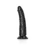 Dildo realistico nero fallo vaginale anal con ventosa pene finto per imbragatura