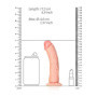 Fallo realistico grosso vaginale anale con ventosa 6''/ 15,5 cm