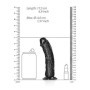 Dildo nero vaginale anale fallo realistico con ventosa pene finto strap on black