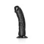 Dildo nero vaginale anale fallo realistico con ventosa pene finto strap on black