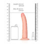 Fallo grande vaginale anale big dildo realistico con ventosa maxi pene finto XXL