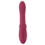 Vibratore rabbit vaginale in silicone dildo vibrante clitoride rotante morbido