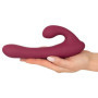 Vibratore rabbit vaginale in silicone dildo vibrante clitoride rotante morbido