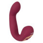 Vibratore vaginale rabbit doppio dildo vibrante vaginale clitoride in silicone