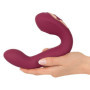 Vibratore vaginale rabbit doppio dildo vibrante vaginale clitoride in silicone