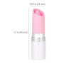 Mini stimolatore vibrante in silicone per clitoride piccolo vibratore a rossetto
