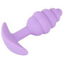 Butt plug anale in silicone piccolo dildo liscio tappo morbido mini dilatatore