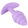 Butt plug anale in silicone piccolo dildo liscio tappo morbido mini dilatatore