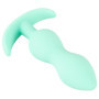 Mini dildo anale buttplug in silicone piccolo fallo dilatatore tappo liscio sexy