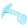 Butt plug anale piccolo fallo silicone dilatatore indossabile mini dildo liscio