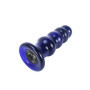 Plug anale vibrante in vetro a sfere sexy dilatatore vibratore butt glass dildo