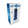 Plug anale vibrante in vetro a sfere sexy dilatatore vibratore butt glass dildo