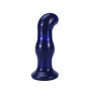 Vibratore anale fallo in vetro dildo vibrante glass plug  stimolatore prostata