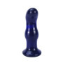 Vibratore anale fallo in vetro dildo vibrante glass plug  stimolatore prostata