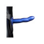 Imbragatura con fallo cavo per estensione pene dildo vaginale anale strap on blu