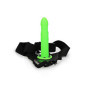 Fallo cavo indossabile vagianle anale 8'' / 20 cm Glow in the Dark