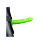 Fallo cavo indossabile vagianle anale 8'' / 20 cm Glow in the Dark