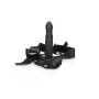 Fallo vaginale anale cavo indossabile 8'' / 20 cm Black