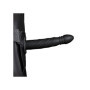 Fallo vaginale anale cavo indossabile 8'' / 20 cm Black