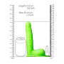 Dildo cavo indossabile strap on fallo realistico vaginale anale con imbragatura