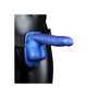 Imbragatura con pene finto indossabile dildo cavo vaginale anale fallo morbido