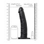 Vibratore vaginale anale cavo realistico indossabile vibrating hollow strap on 24.5 cm