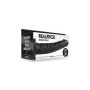 Fallo realistico cavo indossabile vaginale hollolw strap on 24.5 cm black
