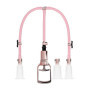 Kit pompa succhia clitoride e capezzoli Clitoral & Nipple Pump Set Large Rose Gold