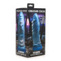 Fallo maxi con ventosa in silicone vaginale anale Sea Serpent Blue Scaly Dildo Blue