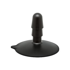 Ventosa plug per dildo fallo vibratore indossabile Large Suction Cup Plug Black