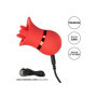 Vibratore in silicone lingua vibrante clitoride vaginale French Kiss Suck & Play Set
