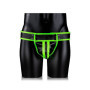 Sospensorio uomo bondage sexy perizoma Striped Jock Strap glow in the dark