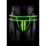 Sospensorio uomo bdsm Striped Jock Strap glow in the dark