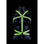 Pettorina bondage glow in the dark sexy imbracatura bdsm harness sadomaso fetish