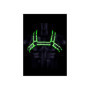 Pettorina uomo sadomaso Buckle bulldog harness glow in the dark