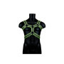 Pettorina uomo sadomaso sexy body harness glow in the dark