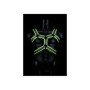 Pettorina uomo sadomaso sexy body harness glow in the dark