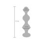 Plug anale a sfere in metallo con pietra Diamond Star Beads Medium