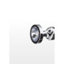 Plug anale a sfere in metallo con pietra Diamond Star Beads Medium