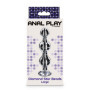 Plug anale a sfere maxi con pietra Diamond Star Beads Large