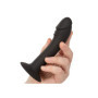 Fallo anale in silicone realistico con ventosa Curved Anal Stud